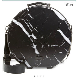 Calpak Hardcase Hat Box NIB $179 retail sold out online marble